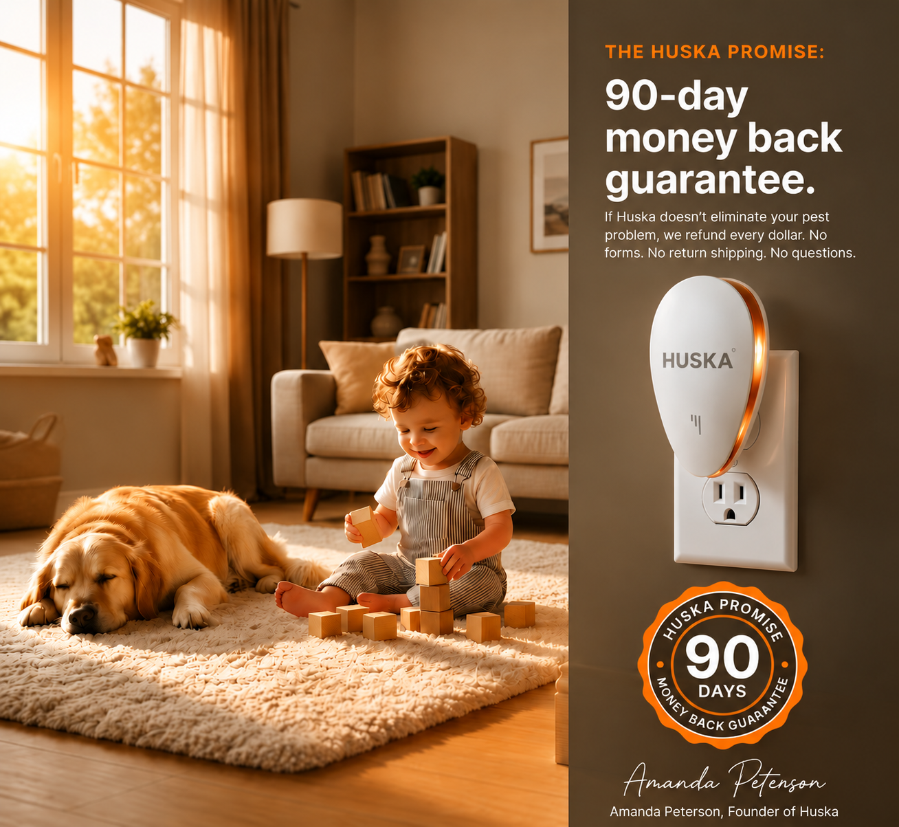 Huska Plug-In Pest Deterrent